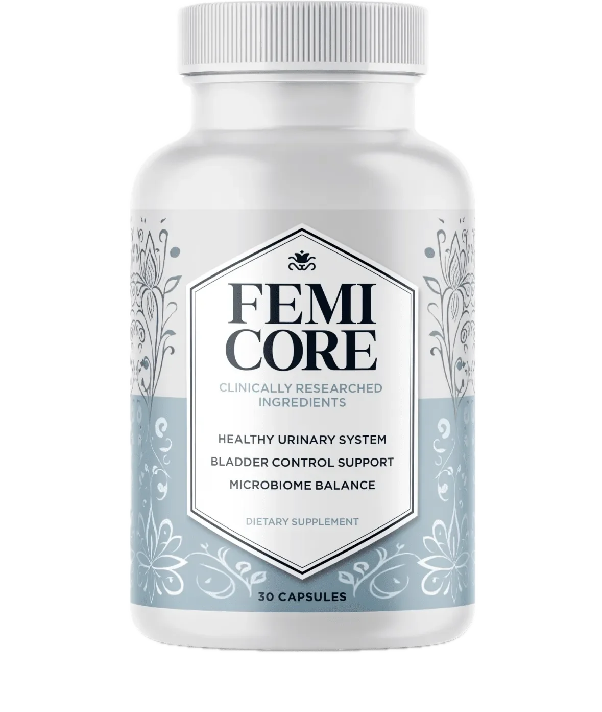 One bottle of Femicore — 30 capsules